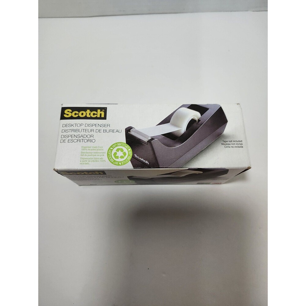 Scotch C38-BK Desk Tape Dispenser - Black